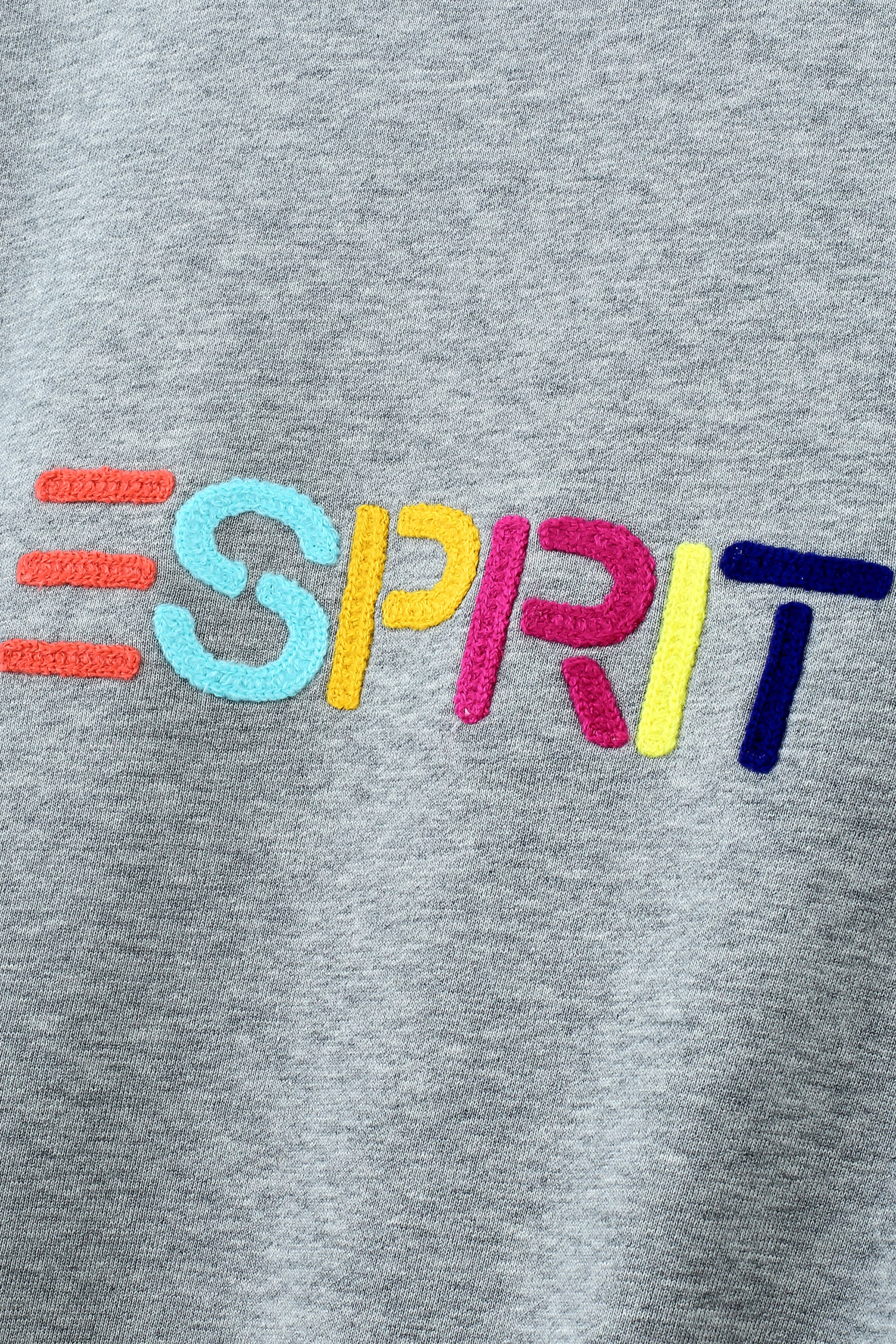 彩色刺繡 Logo 圓領衛衣