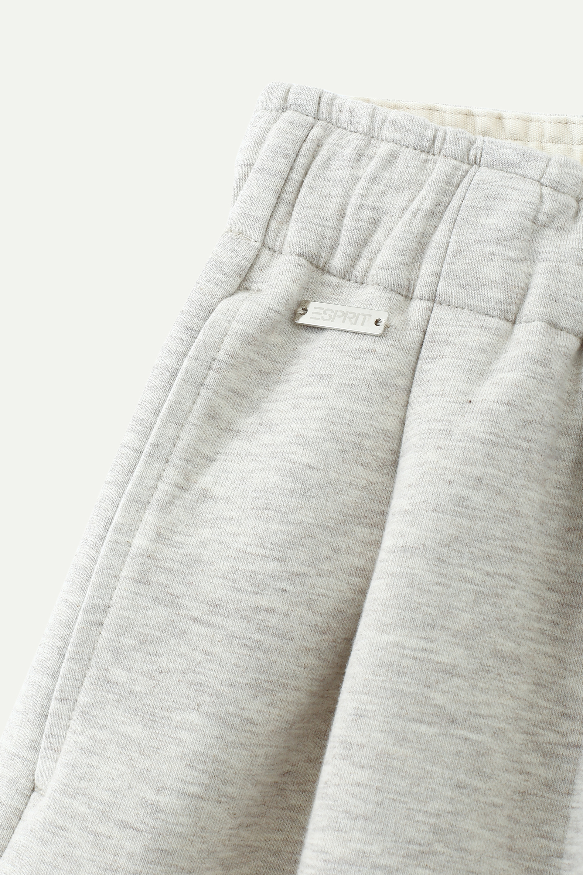 Contrast Drawstring Wide-Leg Sweatpants