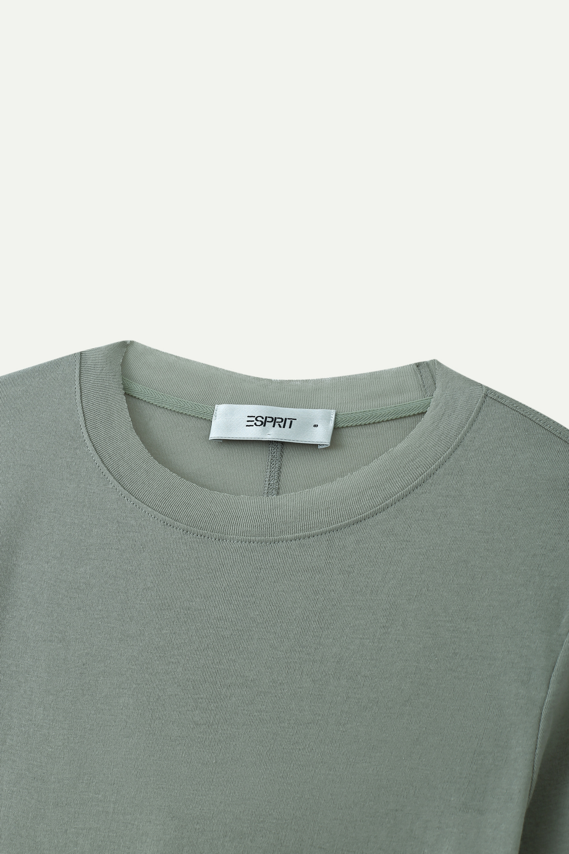 Slim Fit Crew Neck Long Sleeve Top
