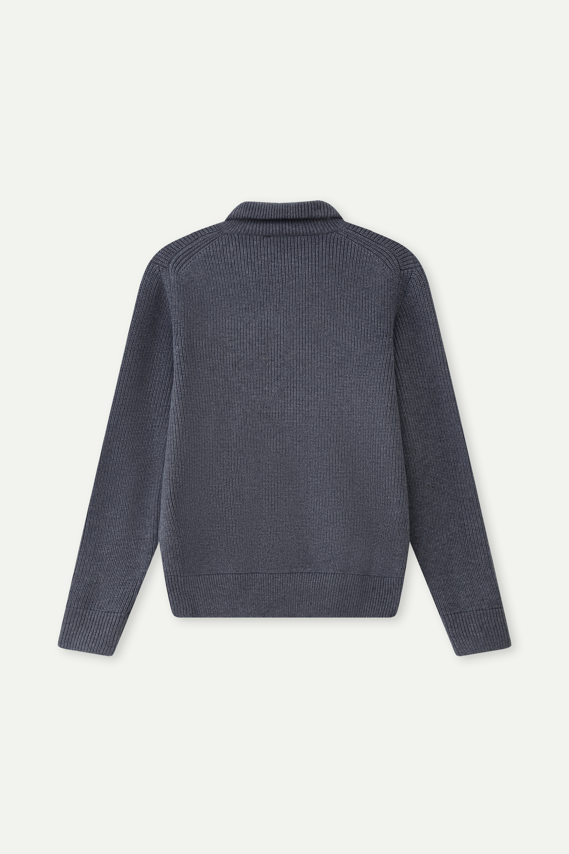 Zip-Up Knit Jacket