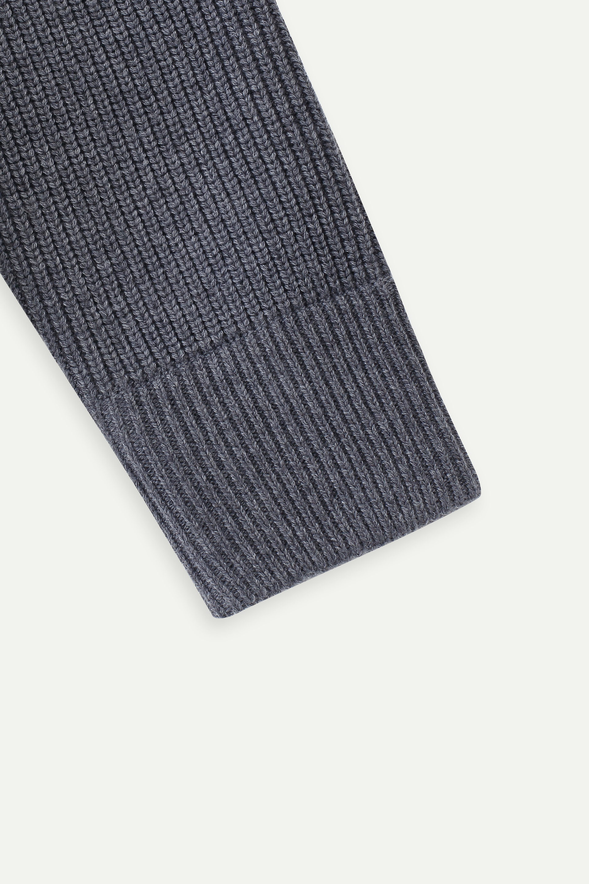 Zip-Up Knit Jacket