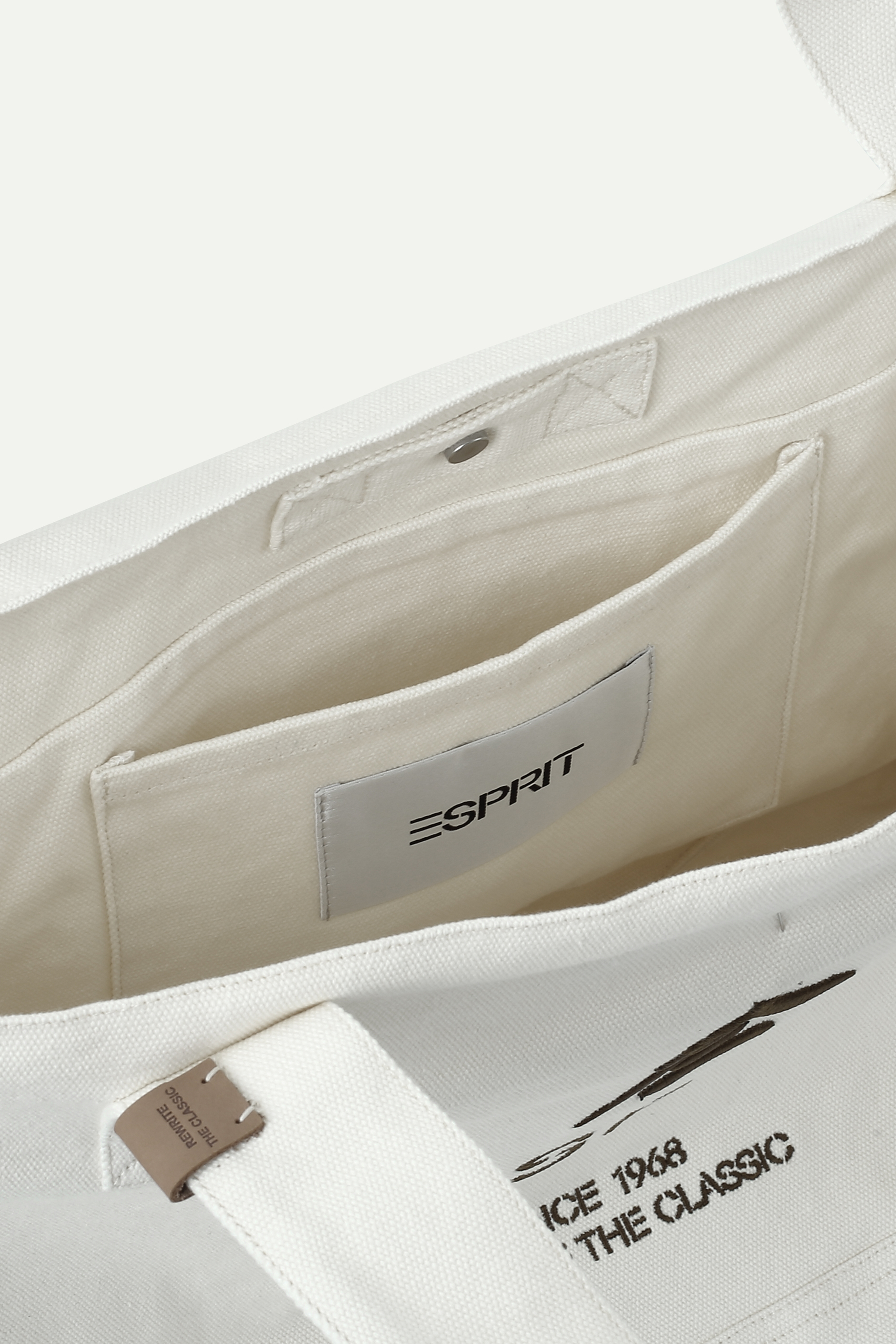 Canvas Embroidered Tote Bag