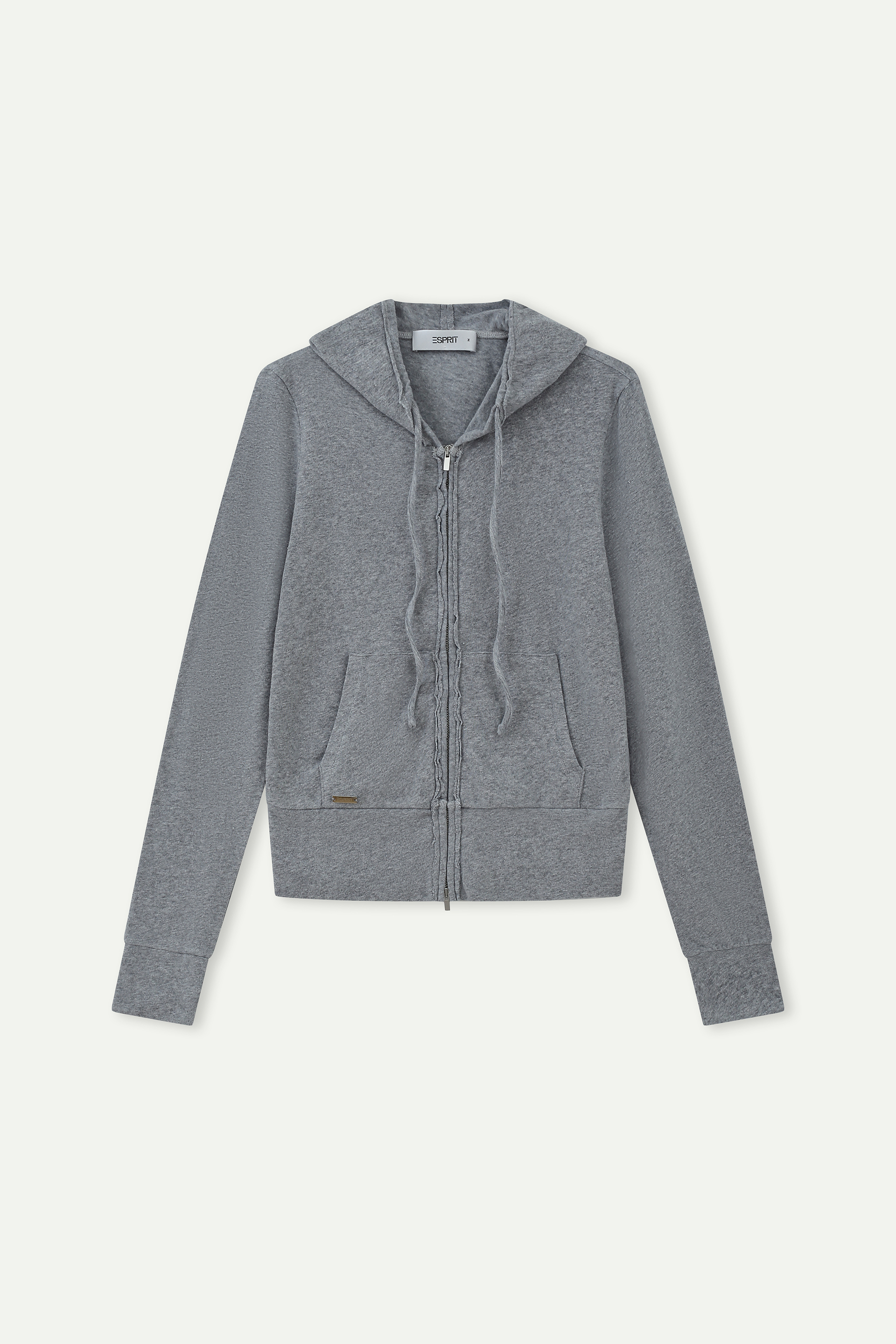 Zip‑Up Hooded Jacket