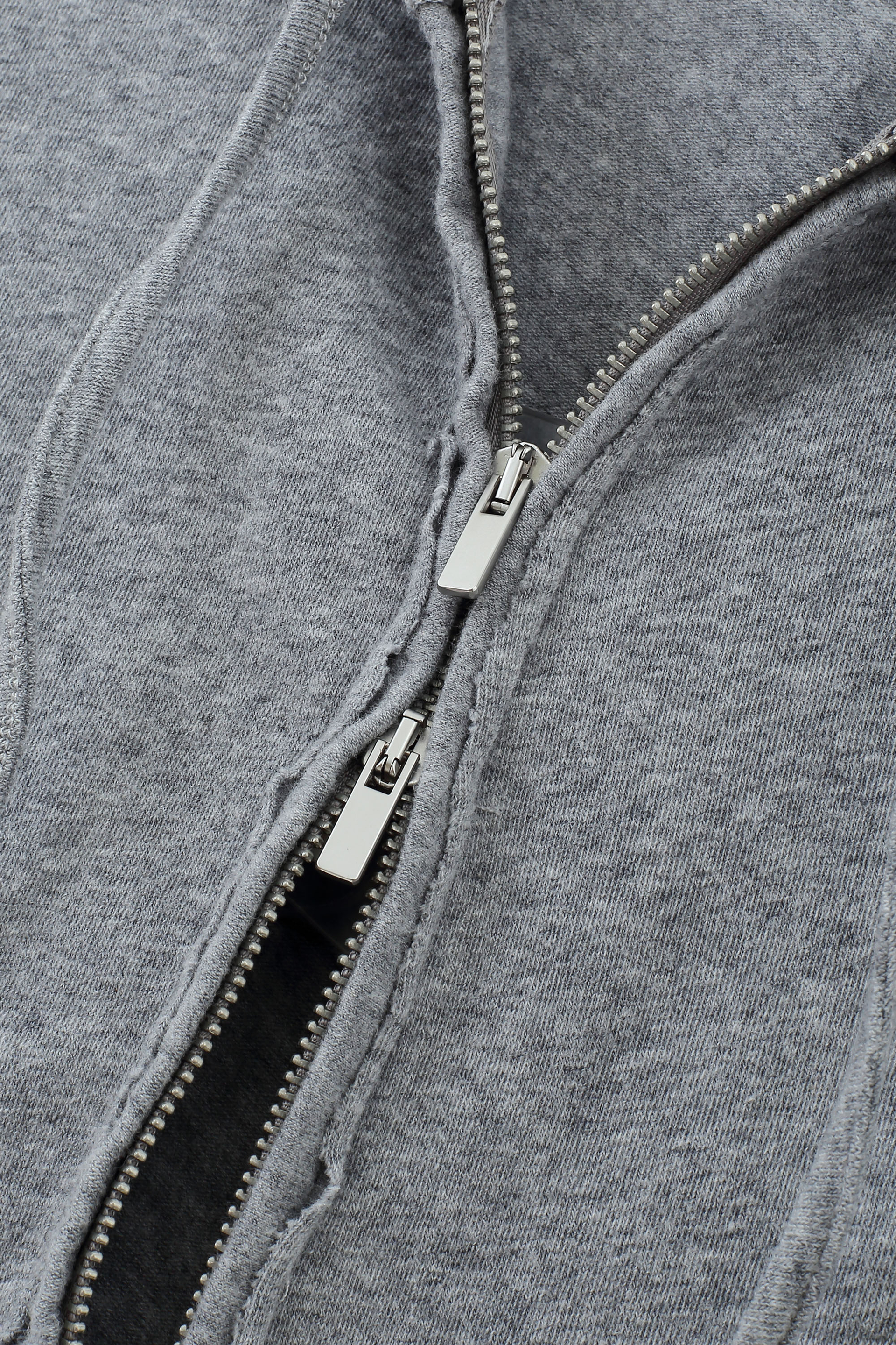 Zip‑Up Hooded Jacket