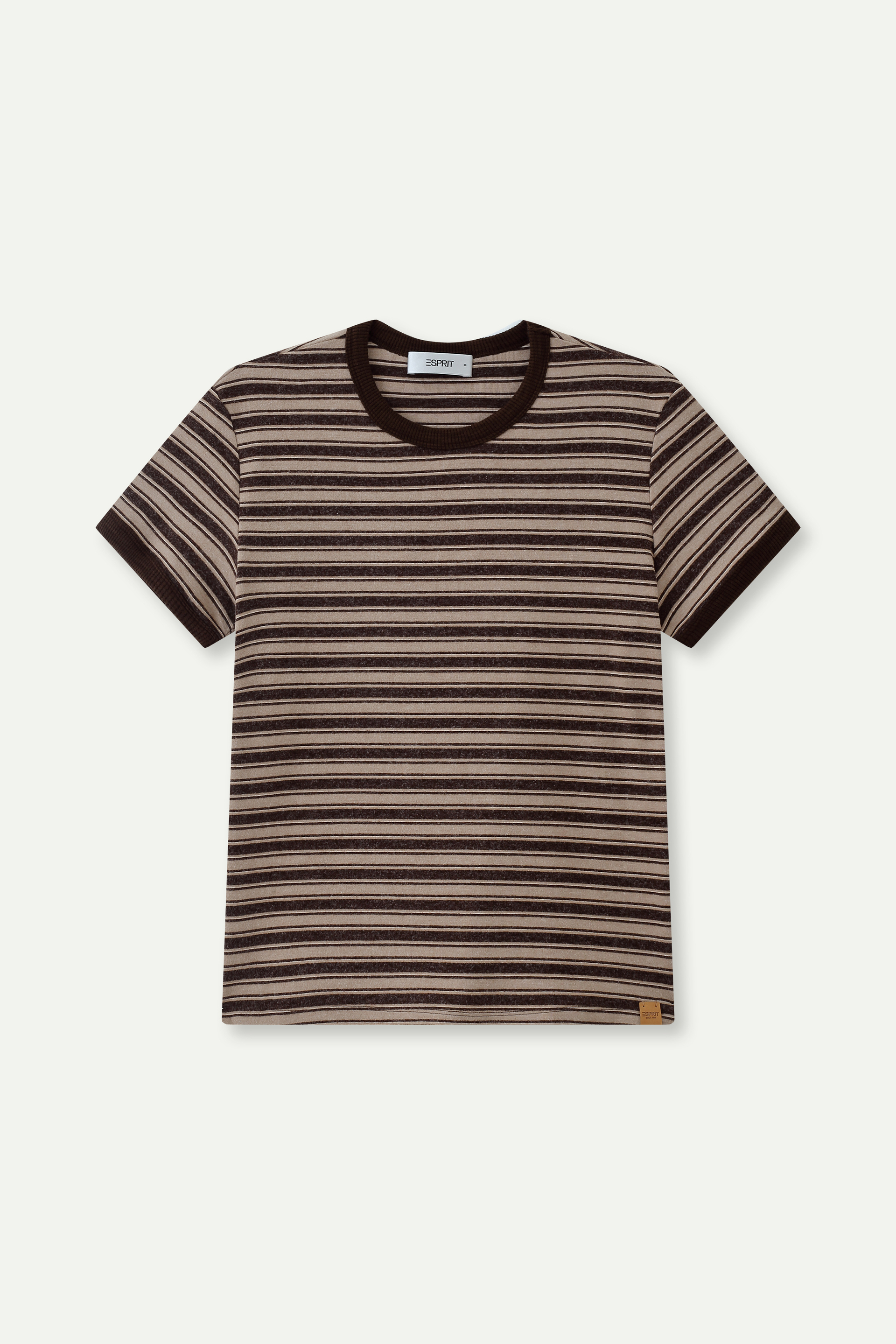 Ringer Stripe Short‑Sleeve T‑Shirt