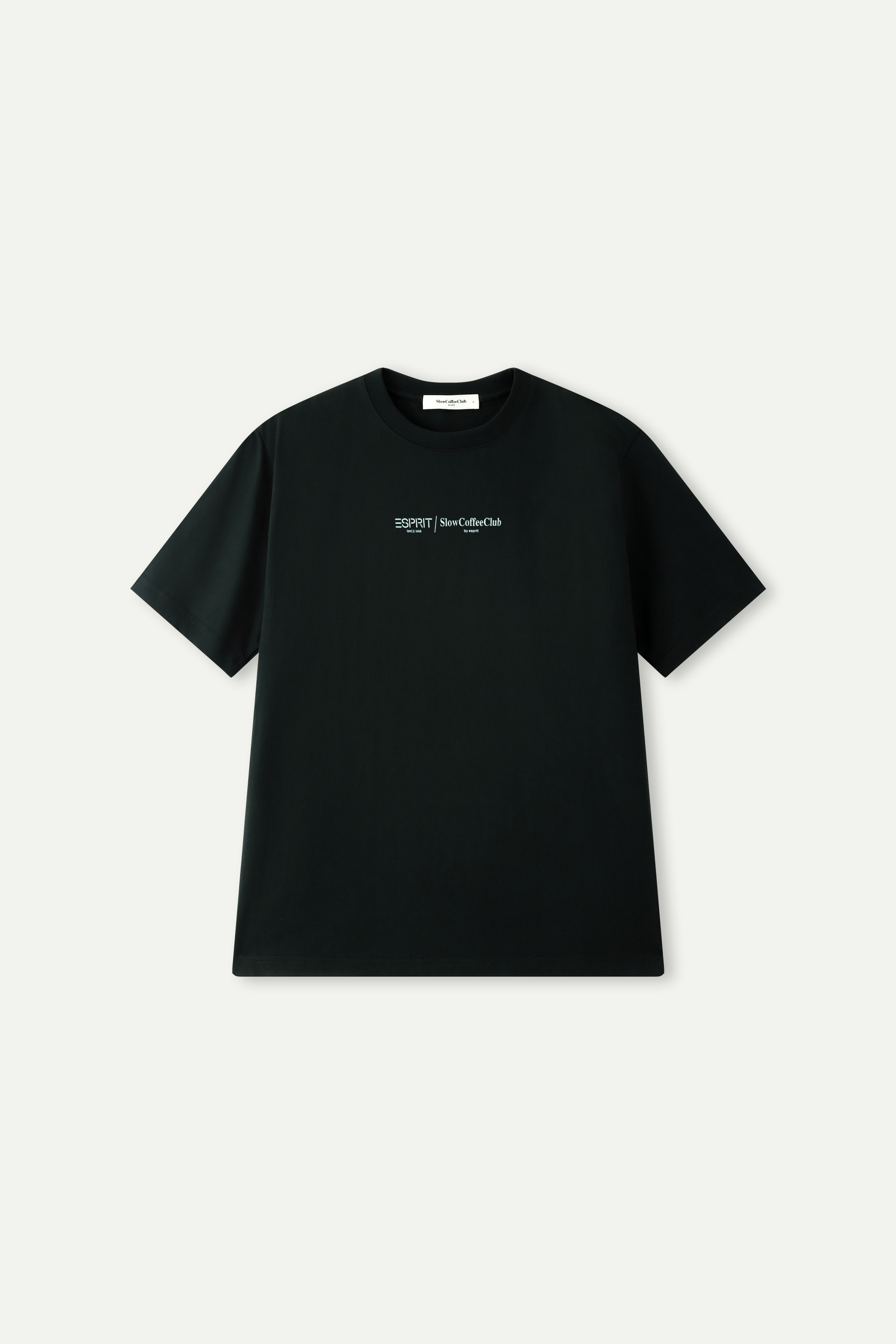 Slow Coffee Club Chinese Graphic Short‑Sleeve T‑Shirt