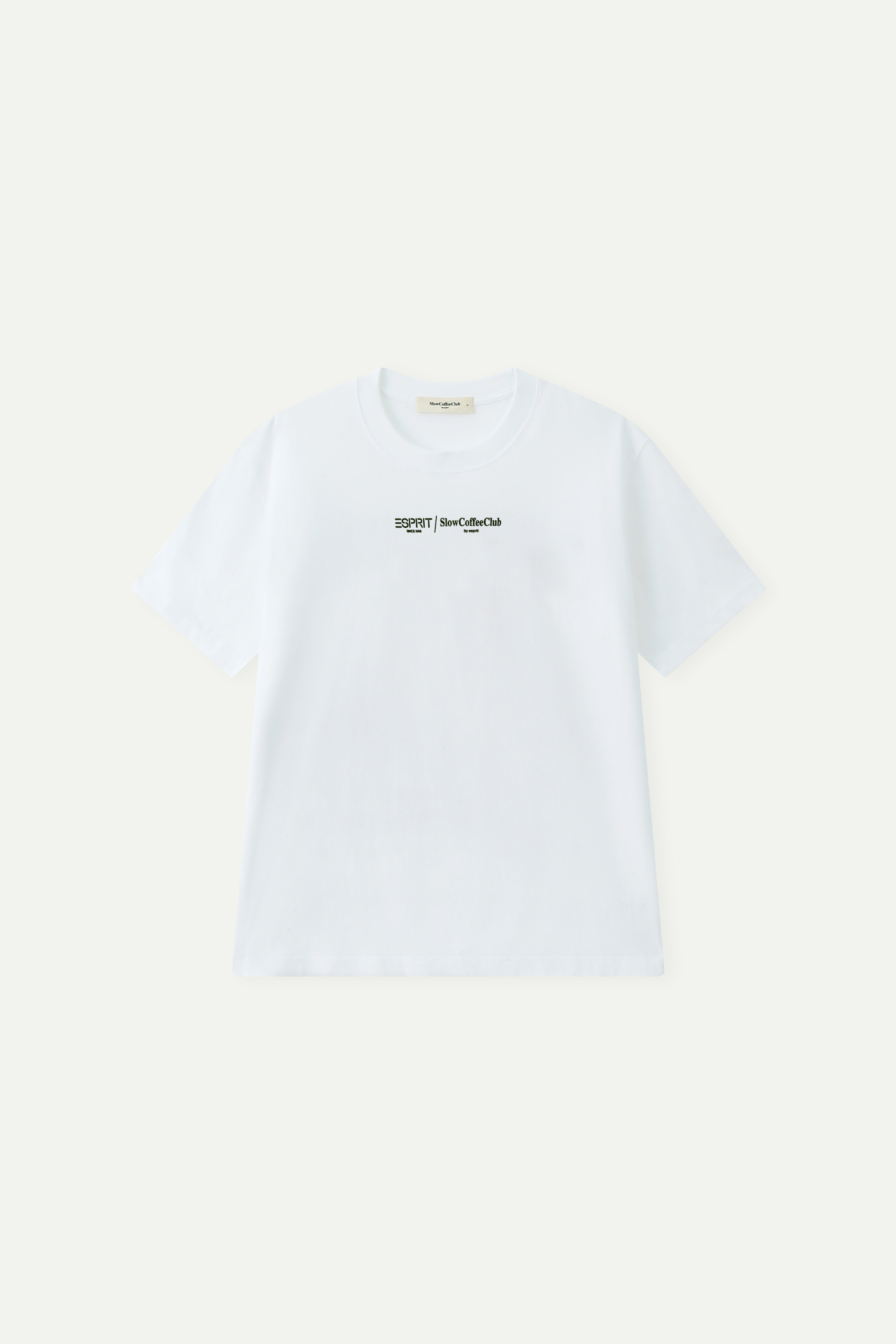 Slow Coffee Club Chinese Graphic Short‑Sleeve T‑Shirt