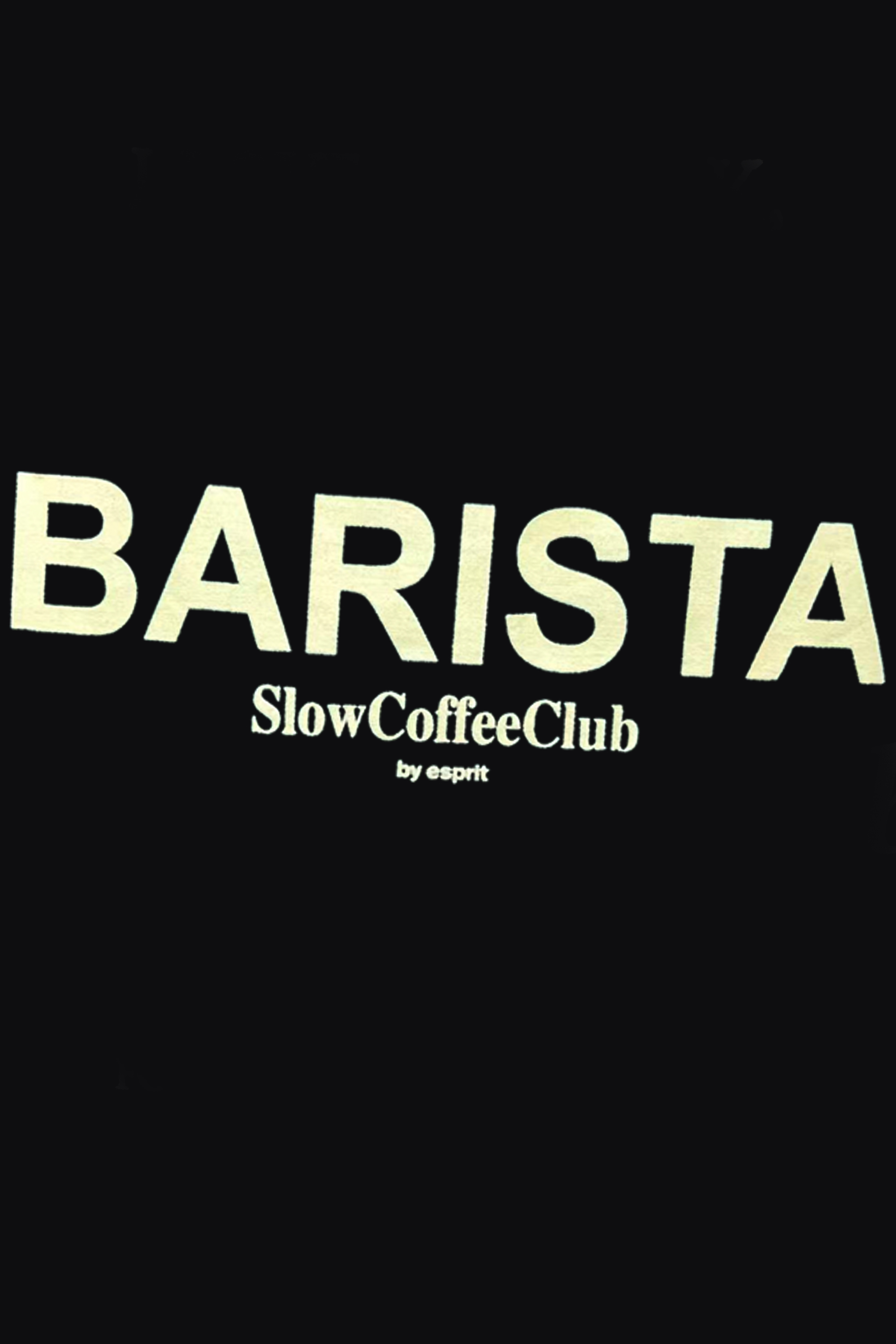 Slow Coffee Club BARISTA 背印字樣短袖 T‑Shirt