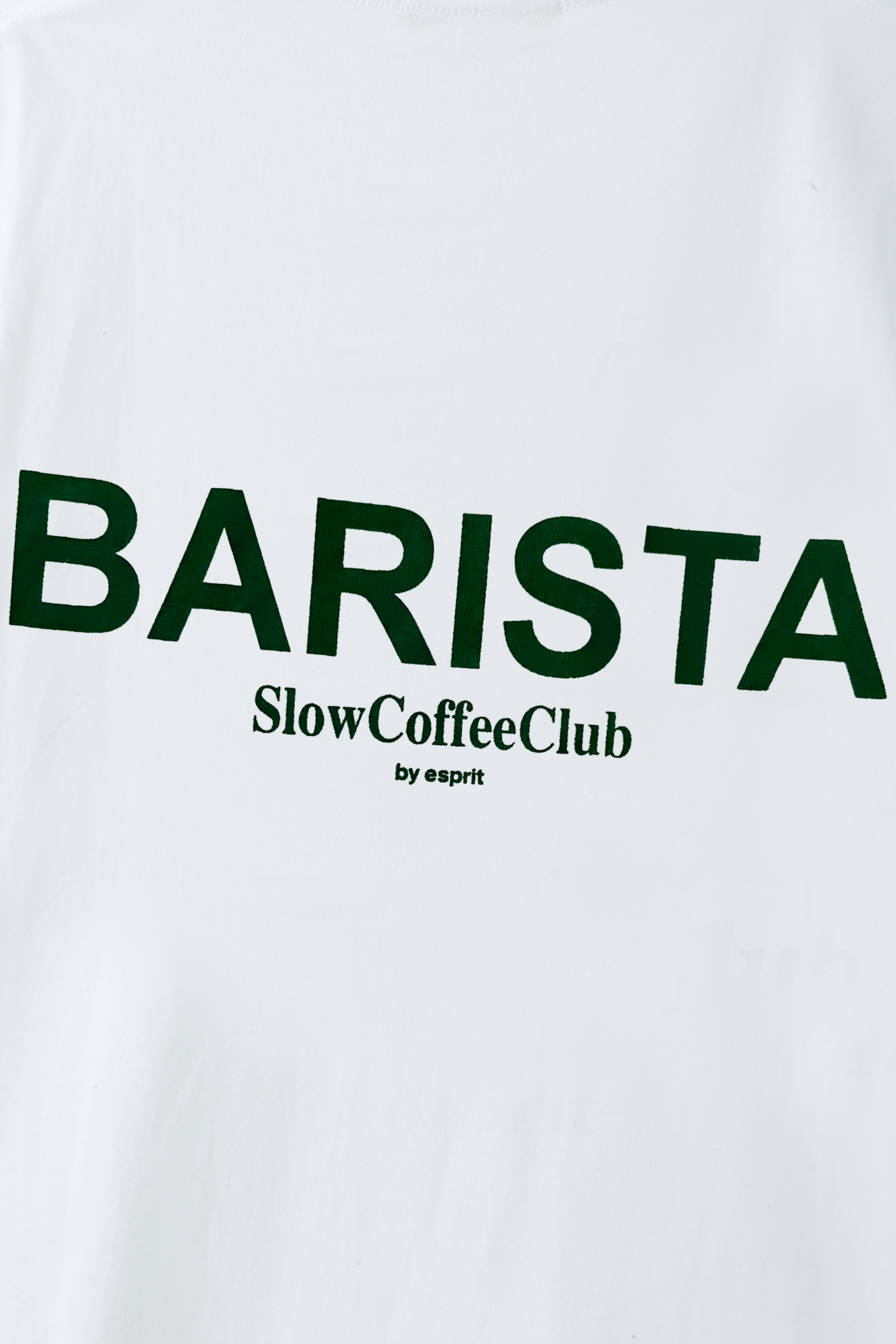Slow Coffee Club BARISTA 背印字樣短袖 T‑Shirt