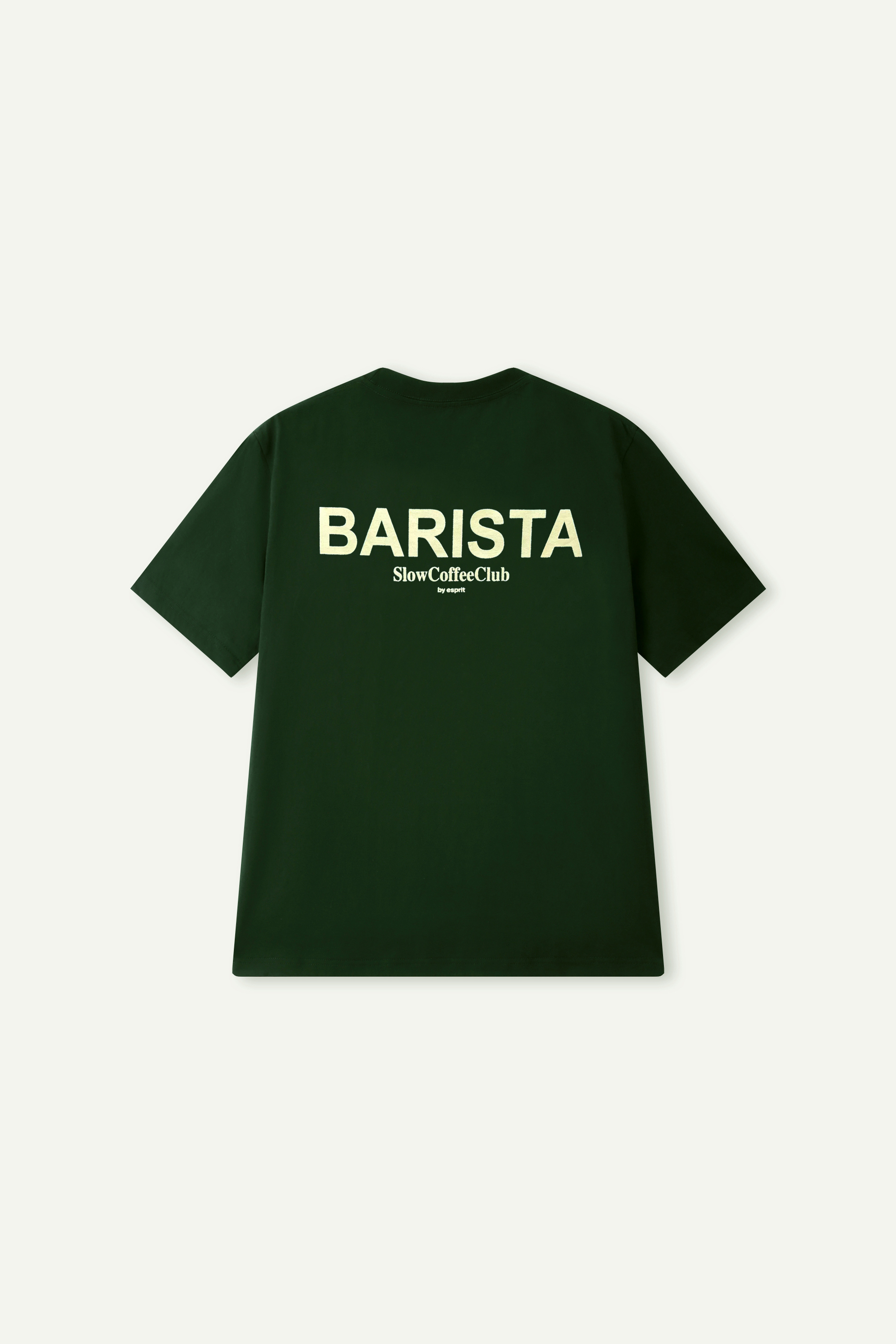 Slow Coffee Club BARISTA 背印字樣短袖 T‑Shirt