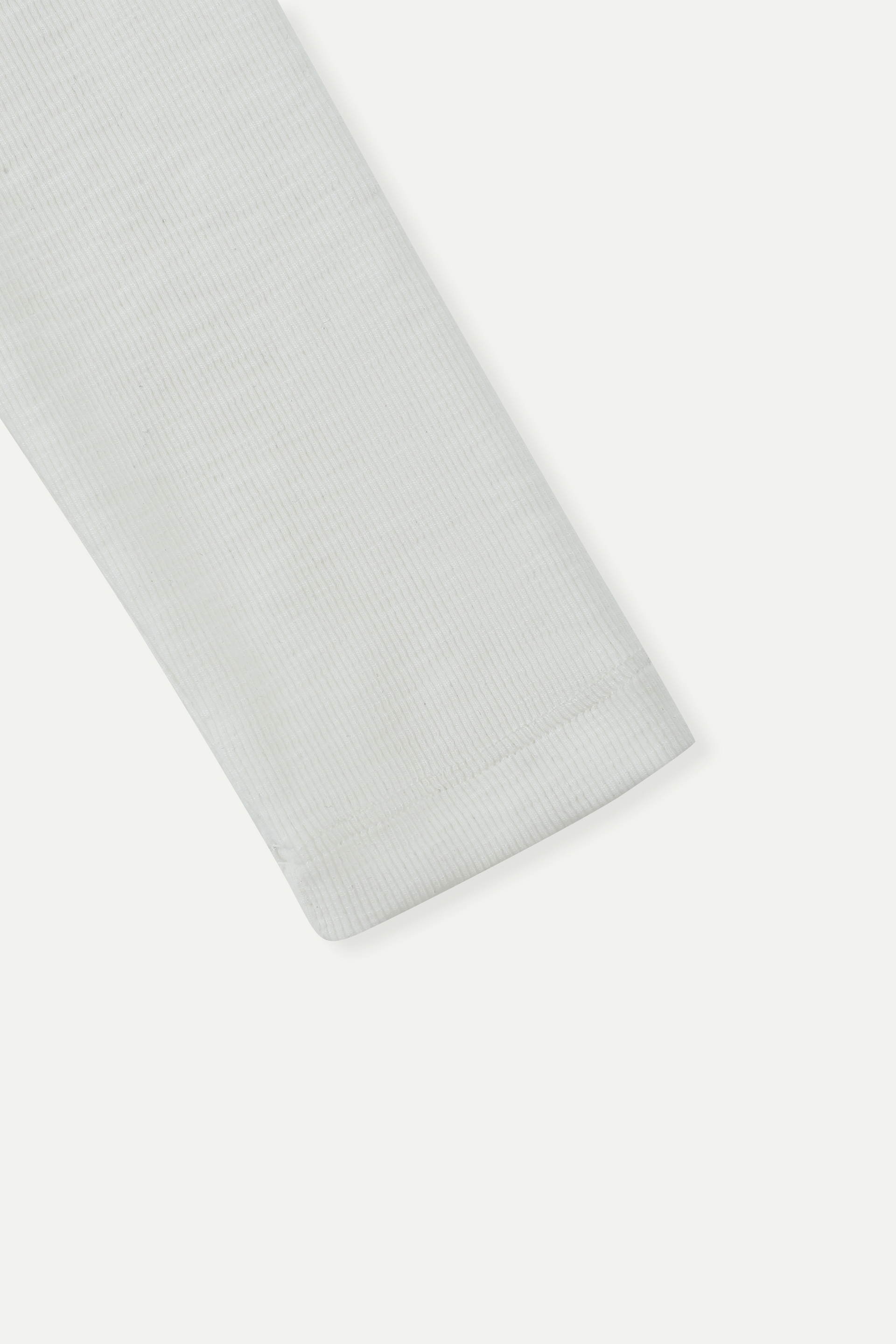 Essential Ribbed Henley Long‑Sleeve Top