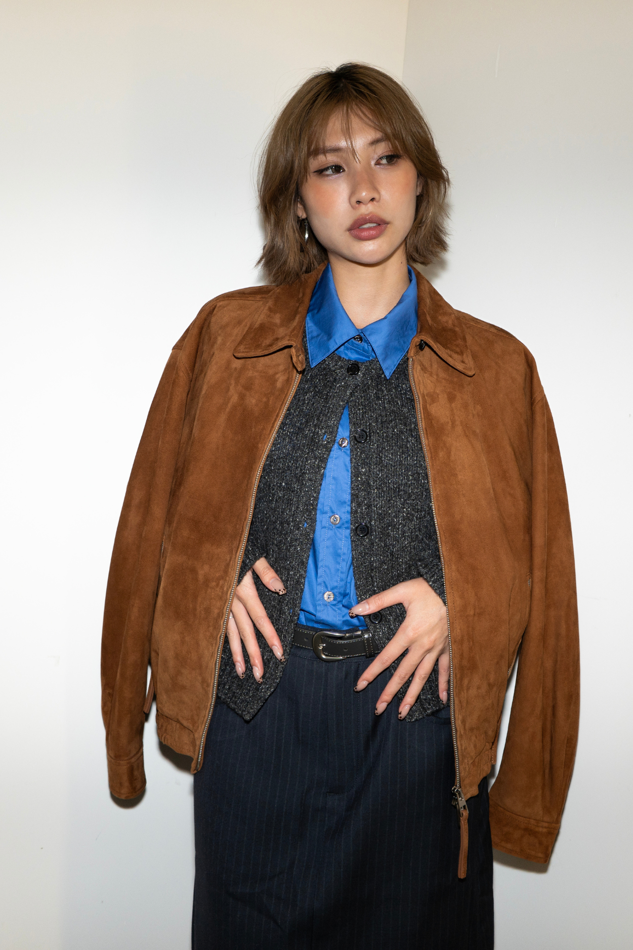Vintage Sheep Suede Jacket