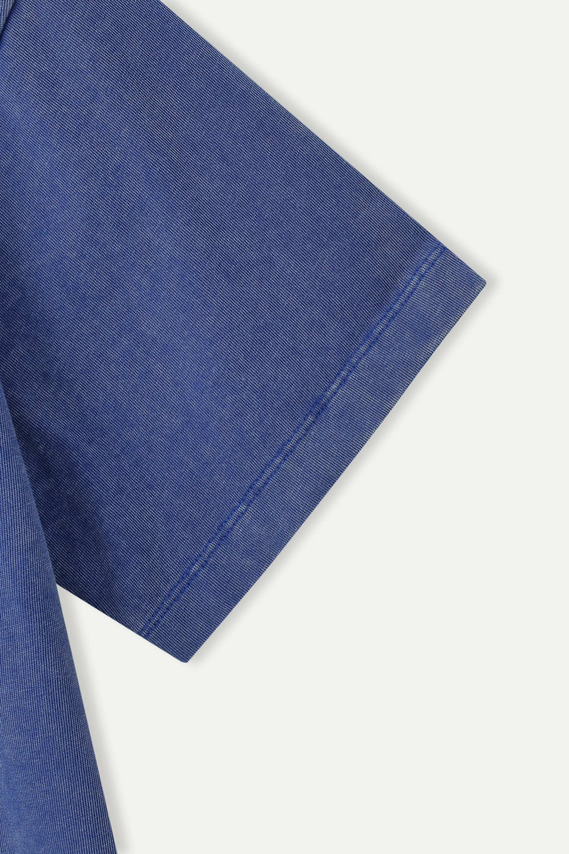 Washed Pocket Embroidered Tee