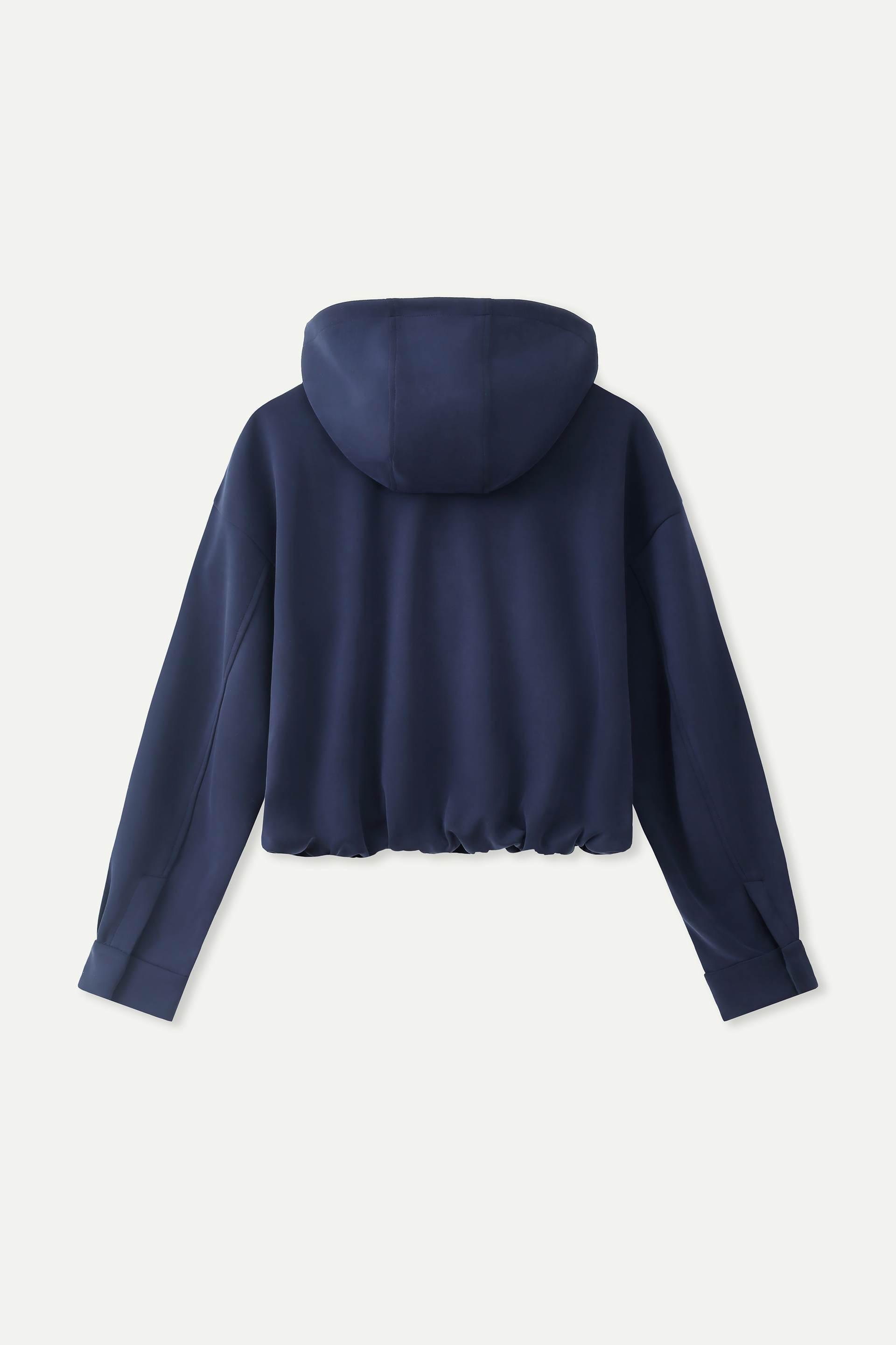 Cropped Hooded Jacket