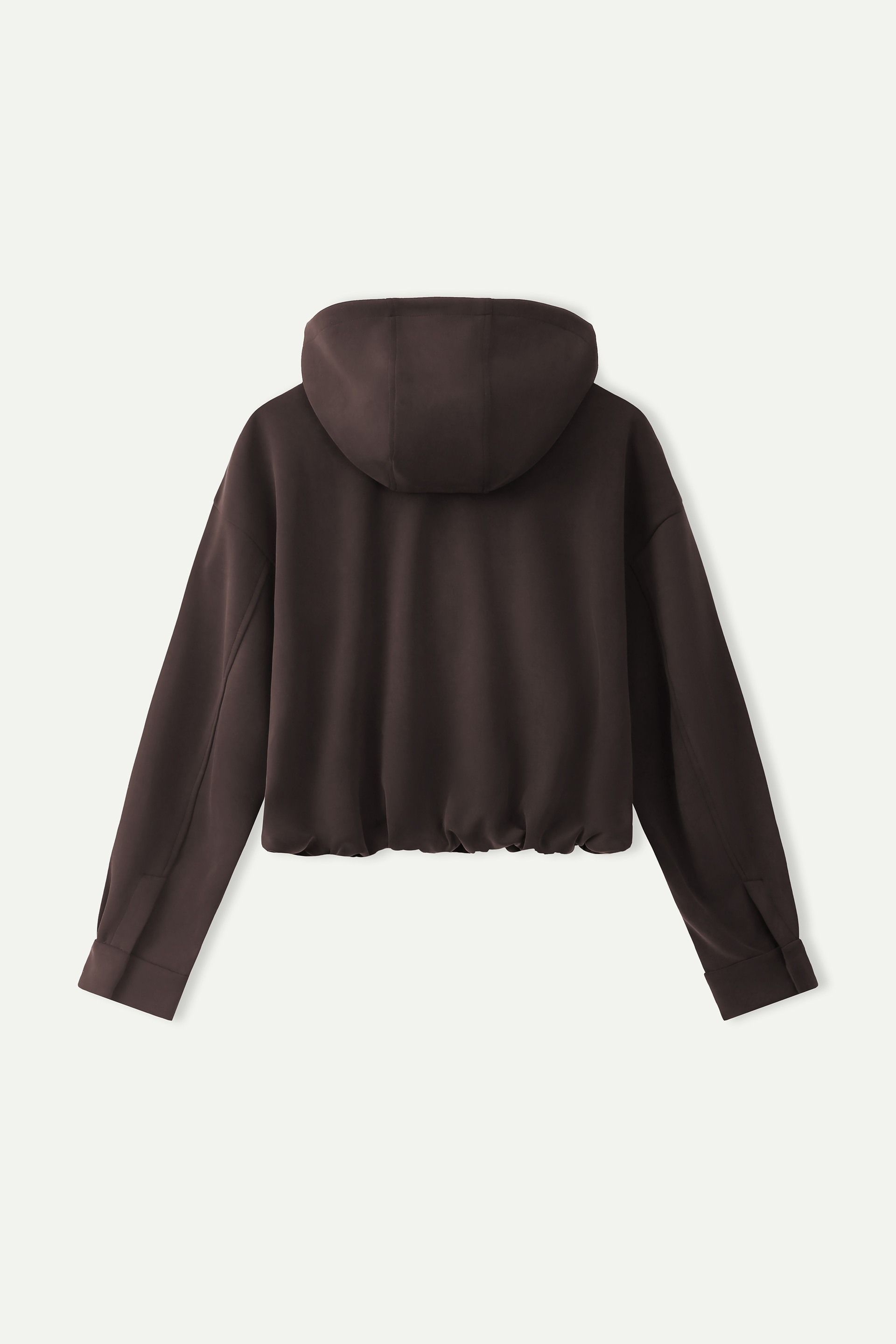 Cropped Hooded Jacket