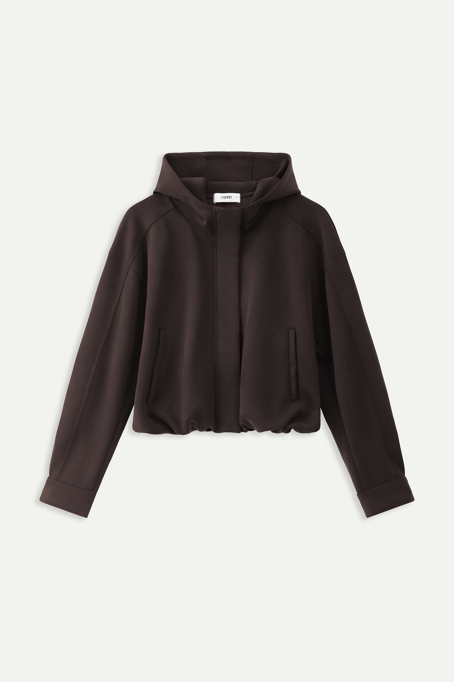 Cropped Hooded Jacket