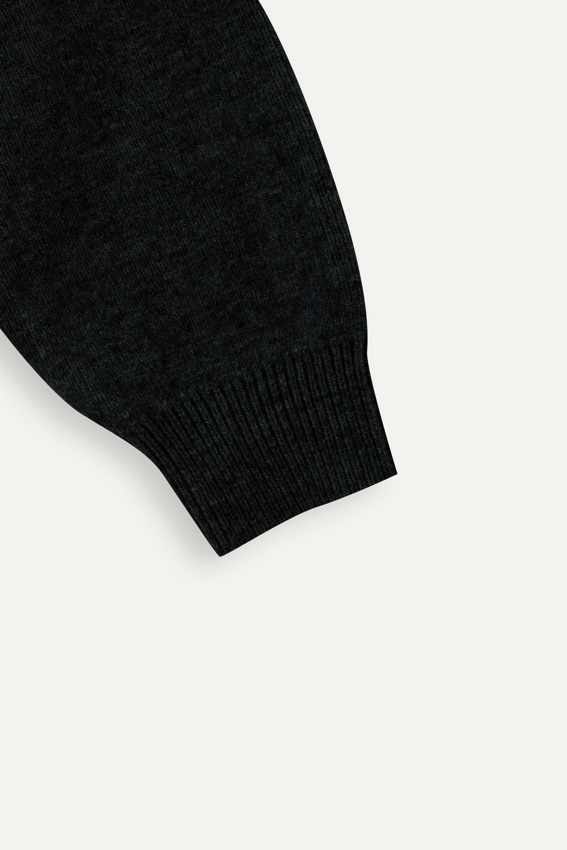 Knitted Zip-Up Hoodie