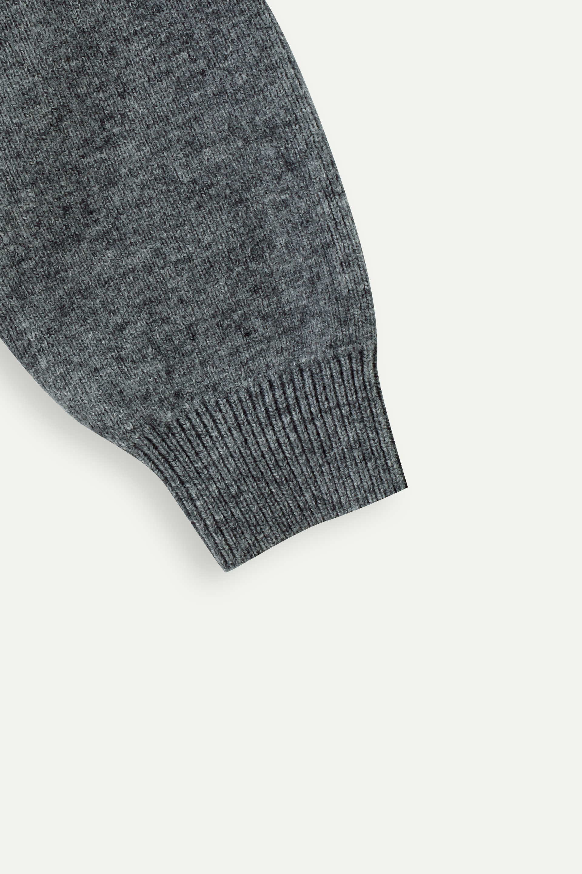 Knitted Zip-Up Hoodie