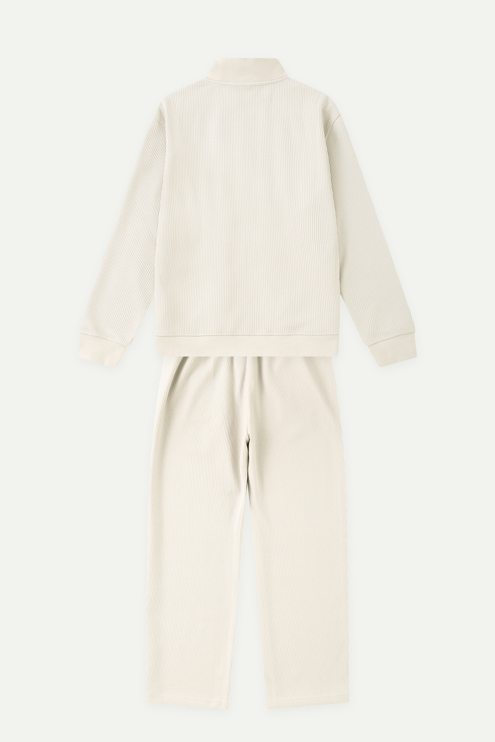 羅紋全拉鍊家居套裝