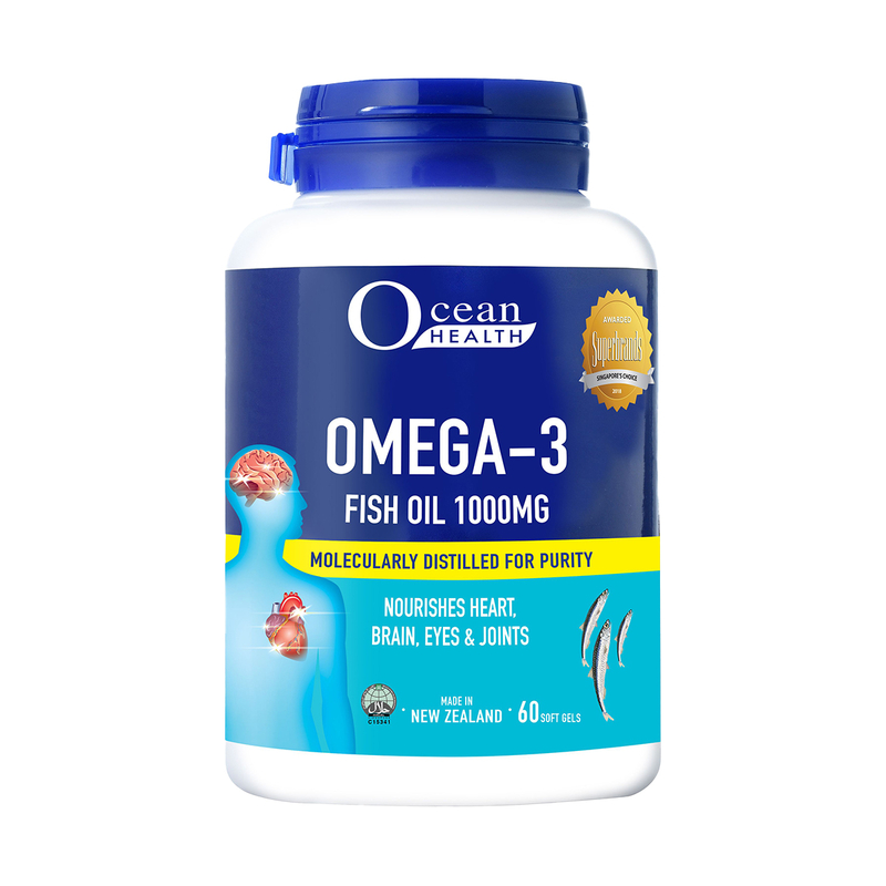 Ocean Health Omega-3 深海魚油1000毫克