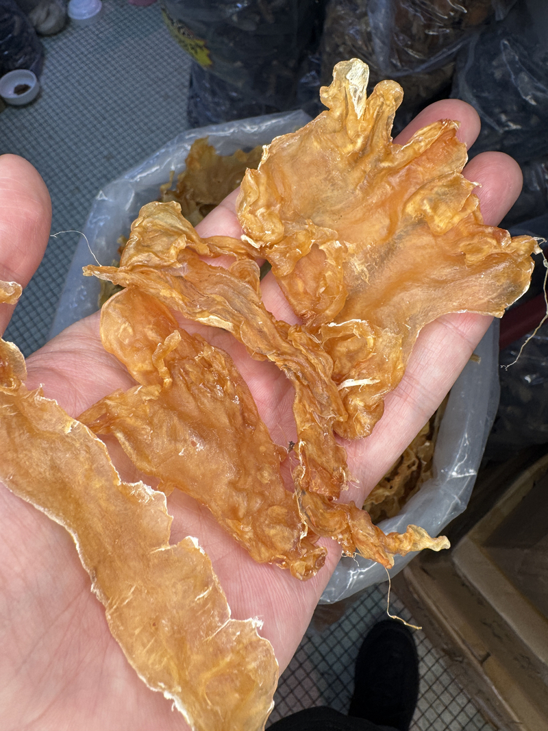 超老身純淡乾鱈魚膠碎