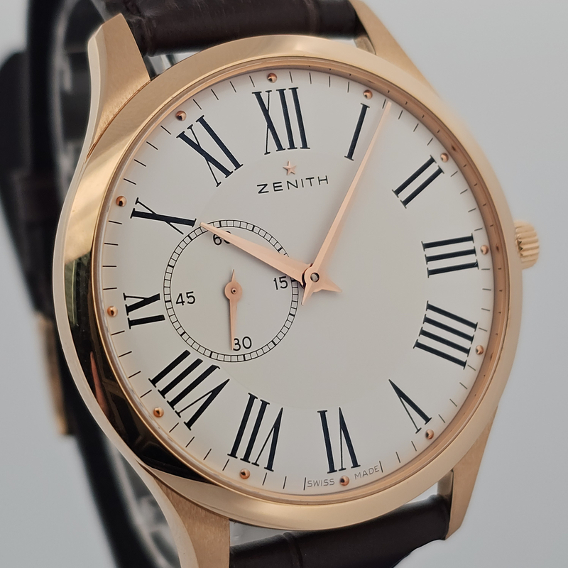 Zenith Heritage Ultra Thin Small Seconds Rose Gold 18.2010.681／11.C498