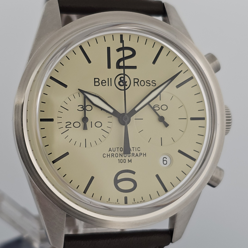 Bell & Ross Vintage BR126 Beige BRV126-BEI-ST／SCA