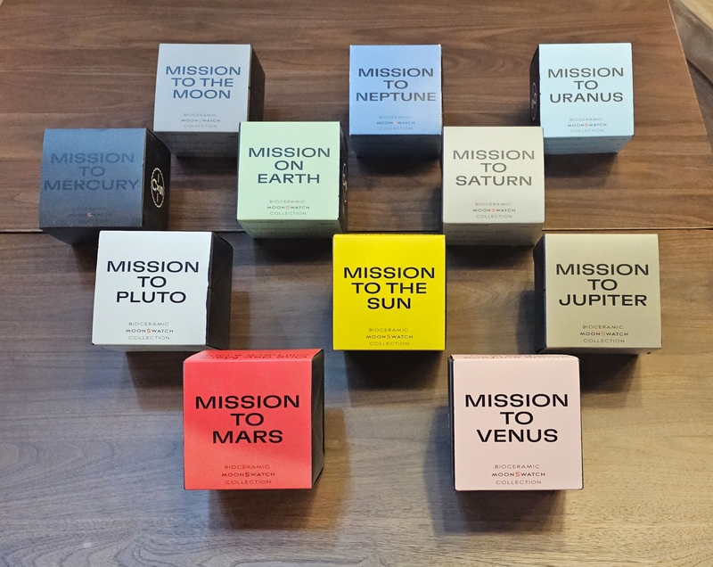 Omega X Swatch Bioceramic Moonswatch Collection