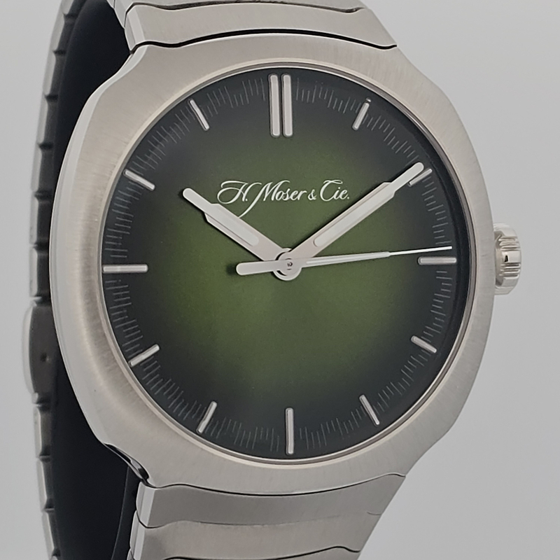 H. Moser & Cie Streamliner Centre Seconds Matrix Green 6200-1200