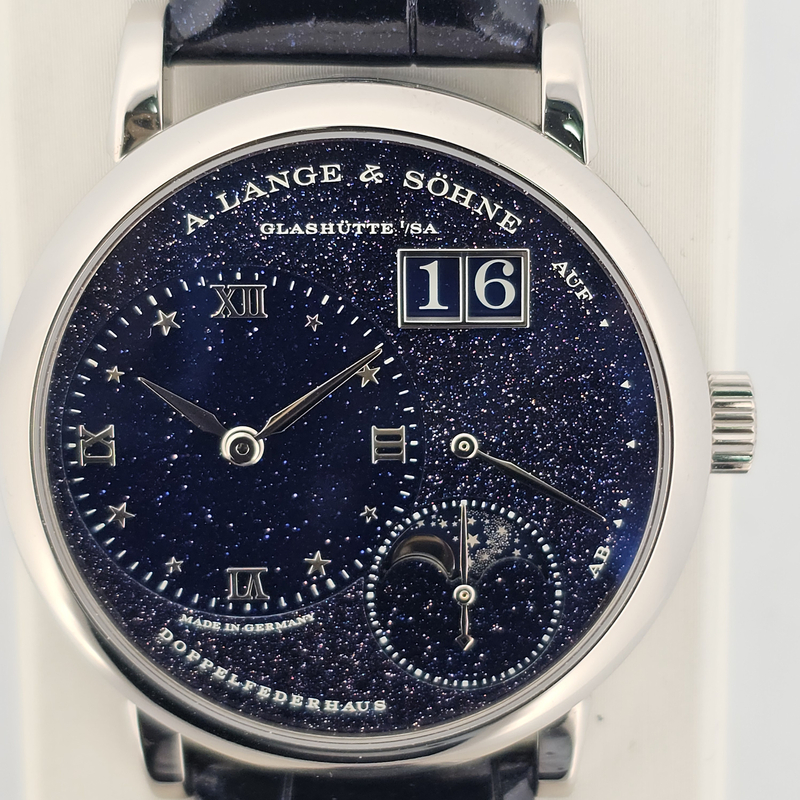 A. Lange & Söhne Little Lange 1 Moon Phase Gold Flux Dial 182.086