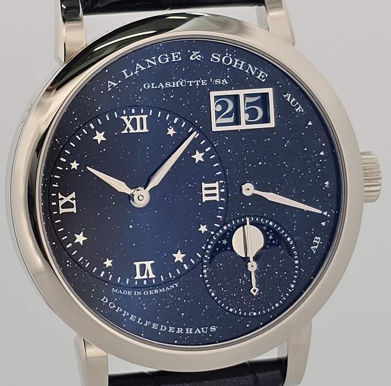 A. Lange & Söhne Little Lange 1 Moon Phase Gold Flux Dial 182.086