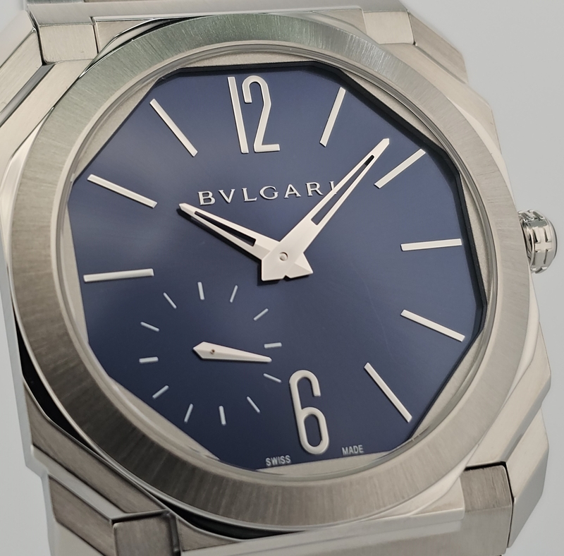 Bvlgari Octo Finissimo Blue Dial 103431
