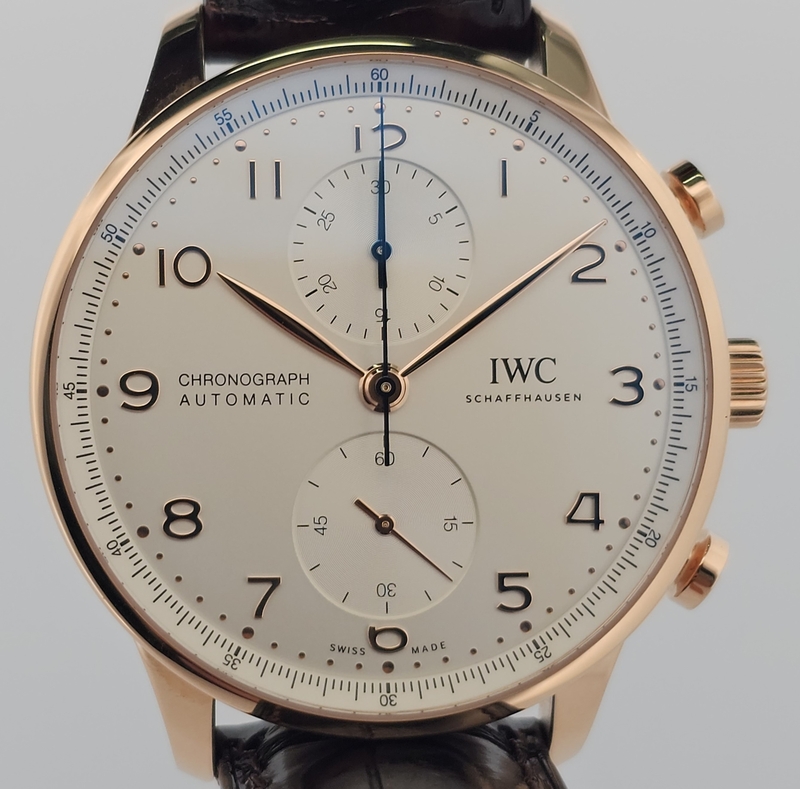 IWC Portugieser Chronograph Rose Gold IW371611⌈ 直播價 ⌋	