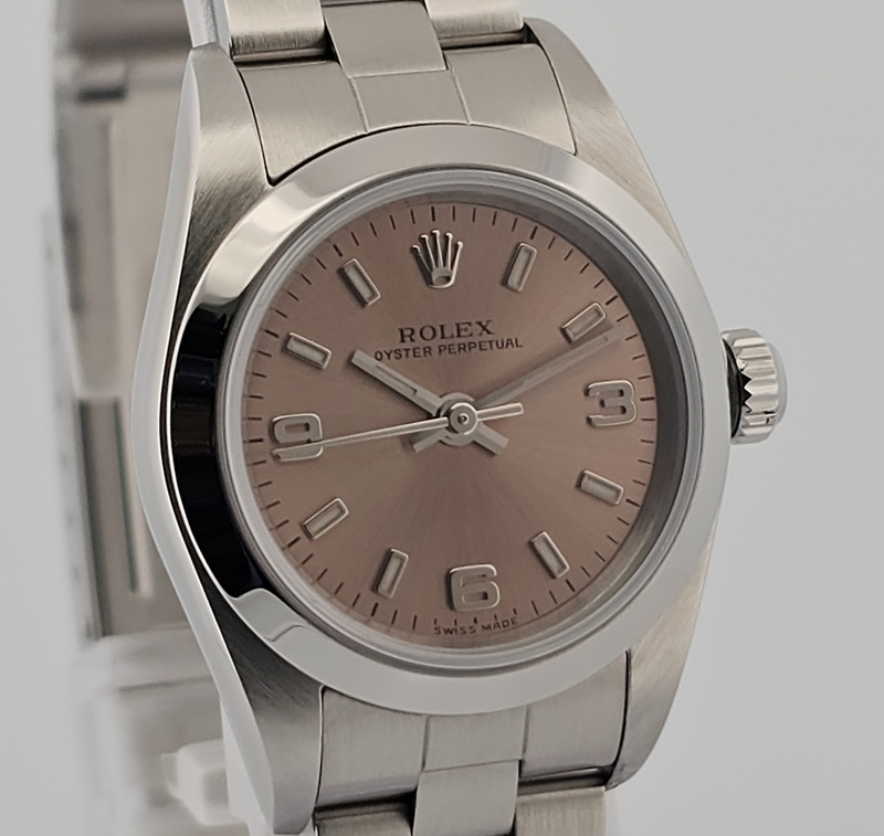 Rolex Oyster Perpetual 24 Pink Dial 76080