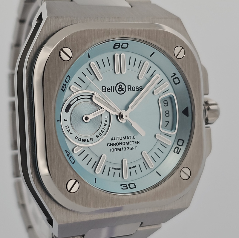 Bell & Ross BR-X5 Ice Blue Steel Automatic 41mm BRX5R-IB-ST_SST