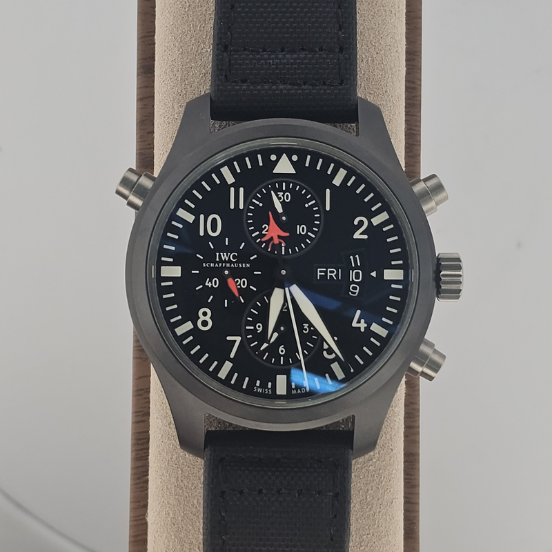 IWC Pilot Chronograph Top Gun Ceramic Split Second 46mm IW379901