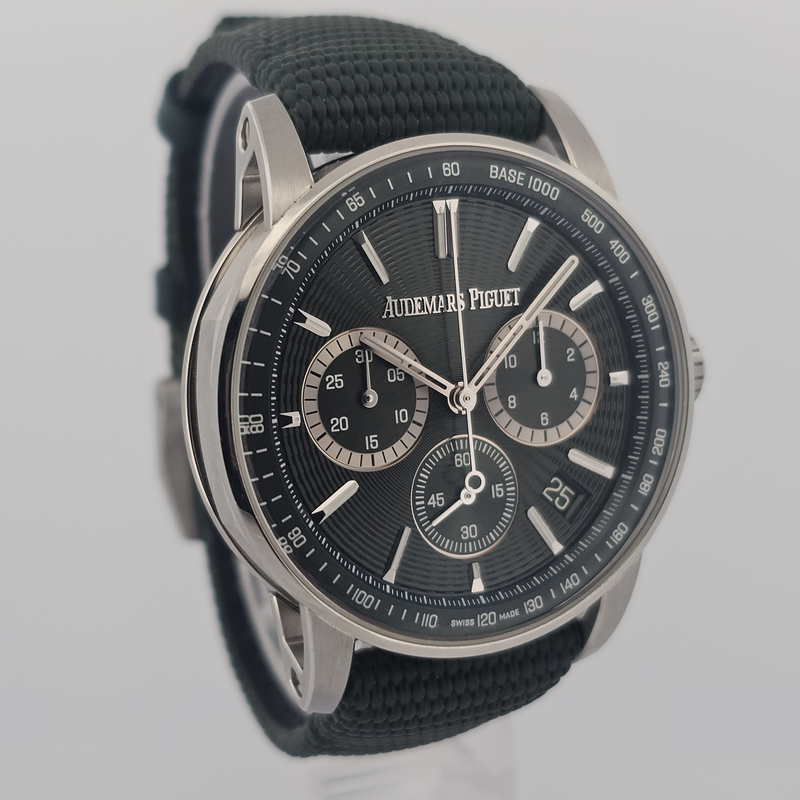 Audemars Piguet Selfwinding Chronograph Steel Green Code 11.59