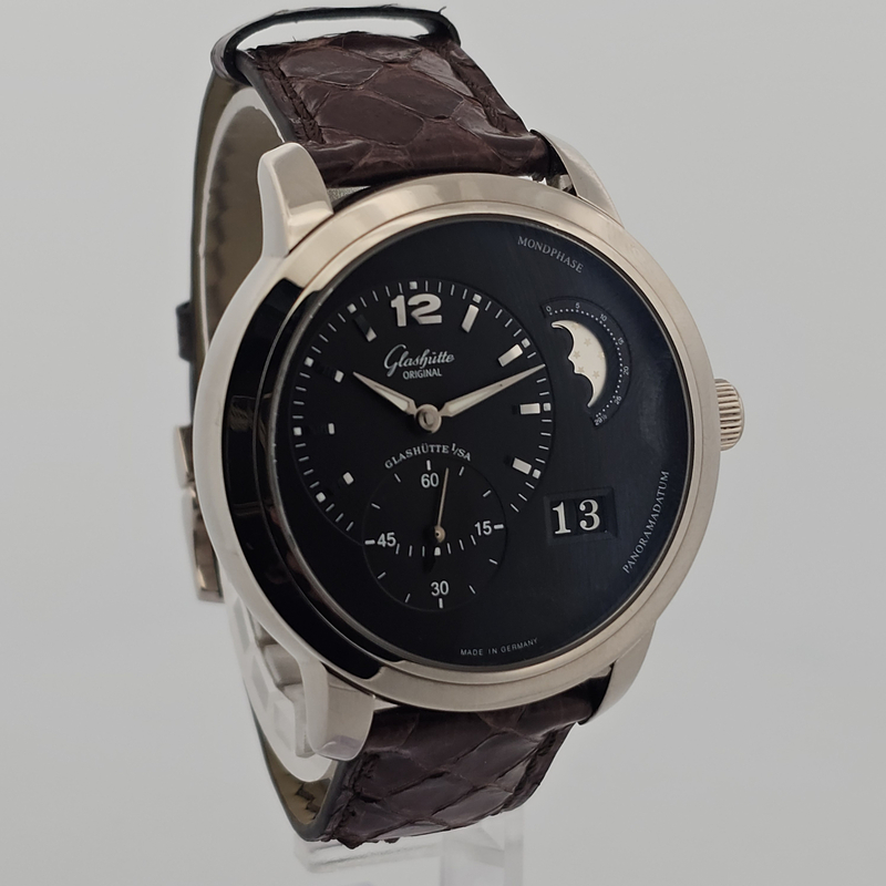 Glashutte Original PanoMaticLunar XL White Gold 1-90-02-33-14-05