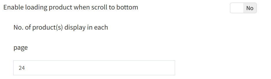Enable loading product when scroll to bottom