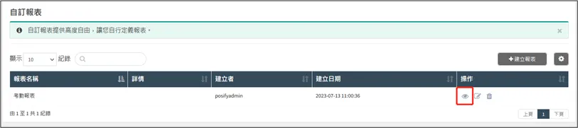 查看考勤情況