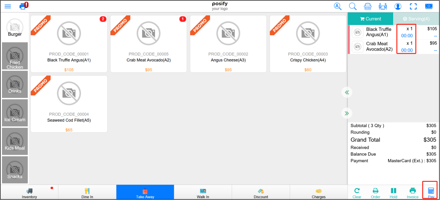 Ordering process