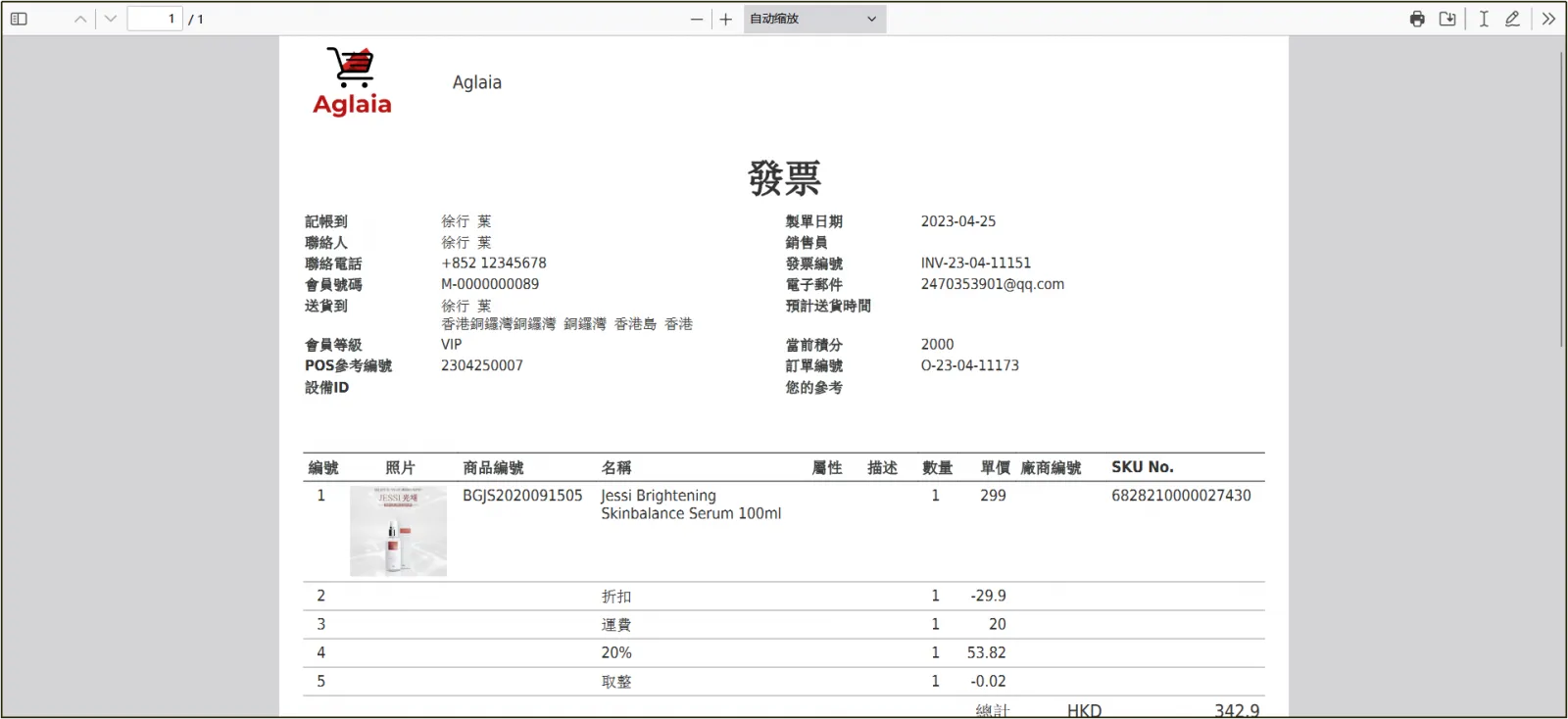 發票PDF