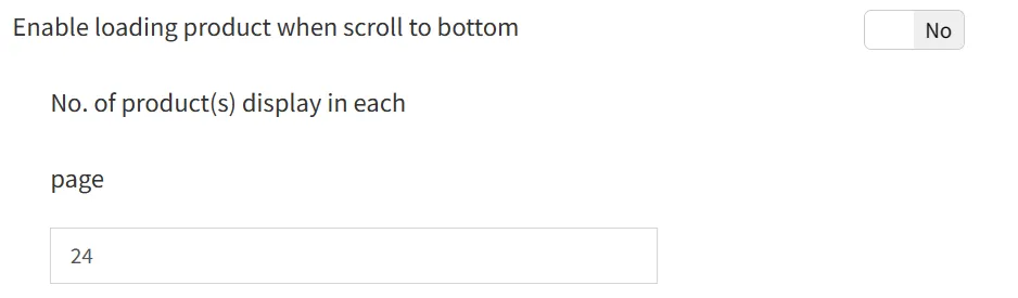 Enable loading product when scroll to bottom