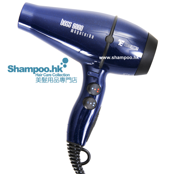 Tecno Elettra Professional Hair Dryer Megaturbo Boss 6000