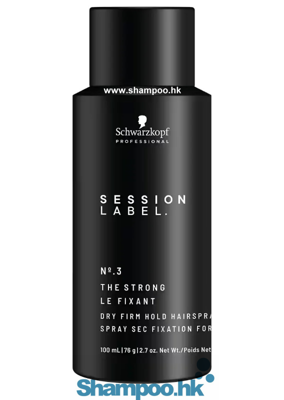 Schwarzkopf Session Label Dry Firm Hold Hairspray 100ml