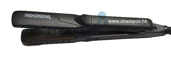 Rockstar Ceramic Ionic Flat Iron (Approx. 1 inch)