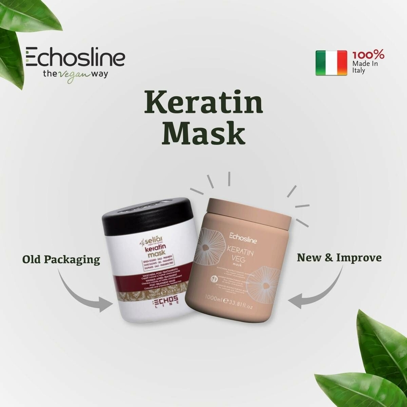 Echosline Seliar Keratin Veg Mask 1000ml