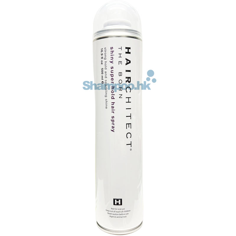 Hairchitect Shiny Super Hold Hair Spray 500ml