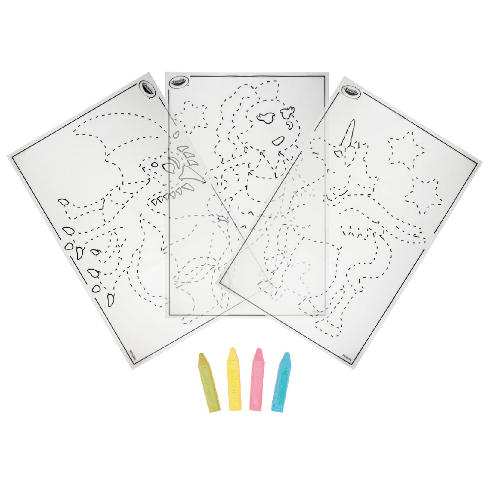 Washable Super Stencils Magical Creatures