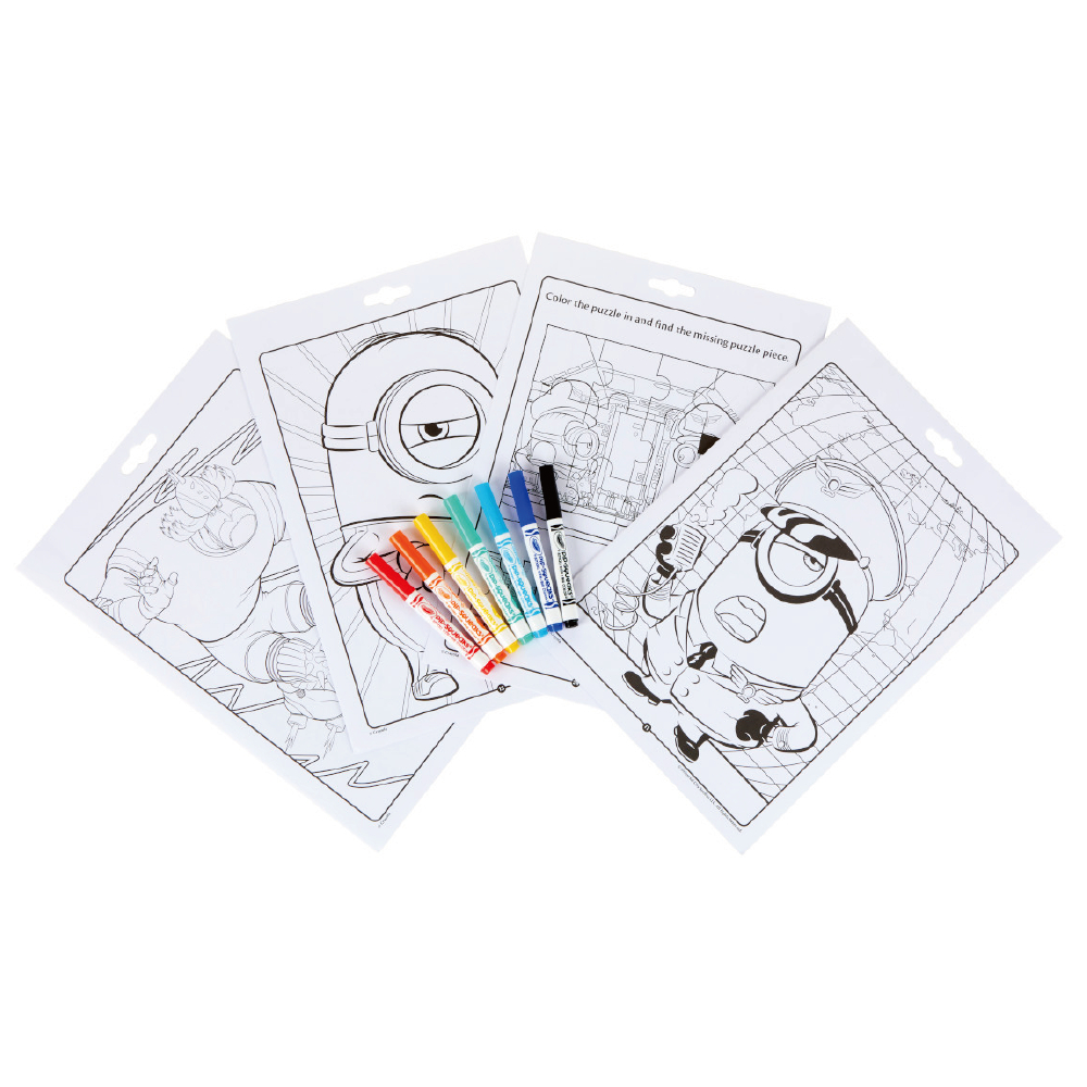 Minions 2 Colour and Activity Book
